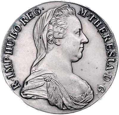 Maria Theresia - Monete, medaglie e cartamoneta