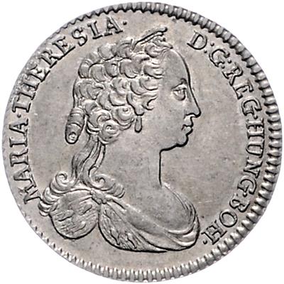 Maria Theresia - Coins, medals and paper money