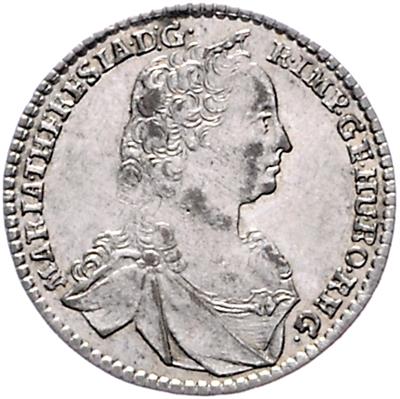 Maria Theresia - Coins, medals and paper money