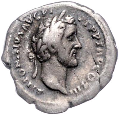 Römische Kaiserzeit, Antoninus Pius 138-161 - Münzen, Medaillen und Papiergeld