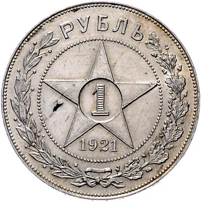 Rußland - Mince, medaile a papírové peníze