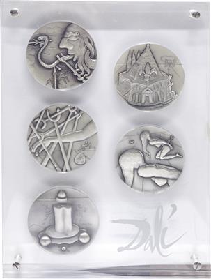 Salvador Dali, Die Zehn Gebote - Coins, medals and paper money