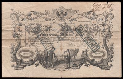 Staats-Central Cassa 1.1.1851 - Coins, medals and paper money