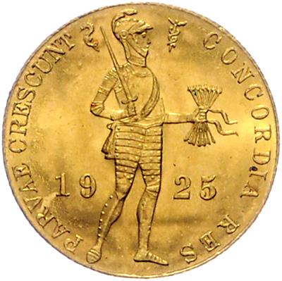 Wilhelmina 1890-1948 GOLD - Coins, medals and paper money