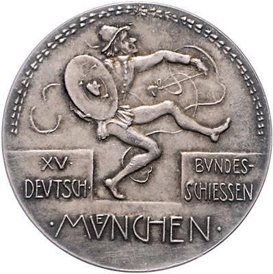 XV. deutsches Bundesschießen in München 1906 - Monete, medaglie e cartamoneta