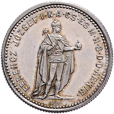 25jähriges ungarische Krönungsjubiläum 1892 - Monete, medaglie e cartamoneta