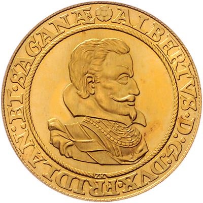 Albrecht Wallenstein 1583-1634, GOLD - Monete, medaglie e cartamoneta