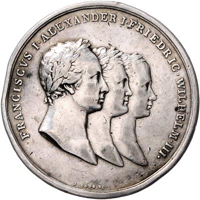 Befreiung von den Truppen Napoleons 1813 - Münzen, Medaillen und Papiergeld