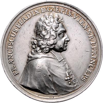 Bistum Wien, Fürstbischof Franz Ferdinand v. Rummel 1706-1716 - Coins, medals and paper money