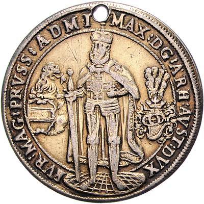 Eh. Maximilian als Hochmeister des Deutschen Ordens - Monete, medaglie e cartamoneta