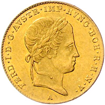 Ferdinand I. GOLD - Mince, medaile a papírové peníze