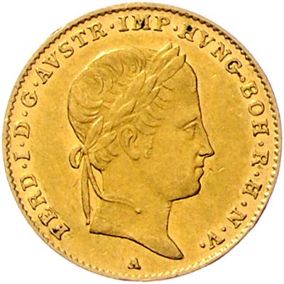 Ferdinand I. GOLD - Mince, medaile a papírové peníze