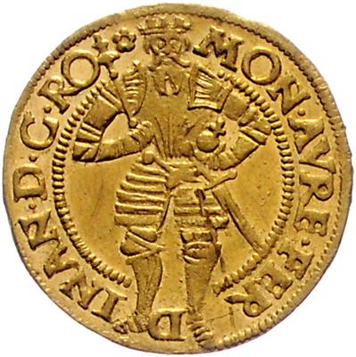 Ferdinand I. GOLD - Coins, medals and paper money