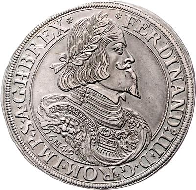 Ferdinand III. - Coins, medals and paper money