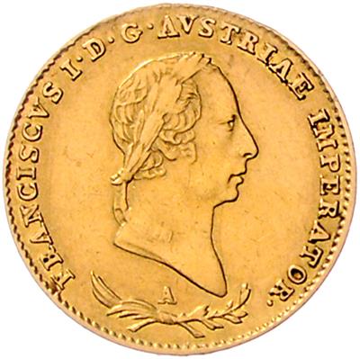 Franz I. GOLD - Coins, medals and paper money