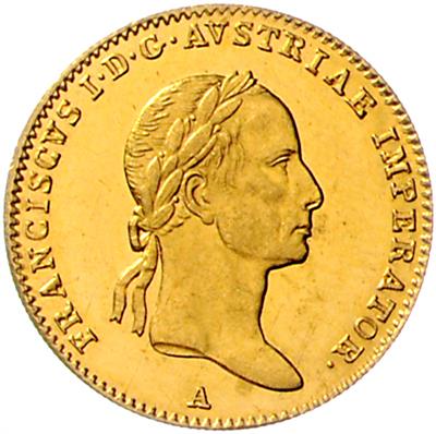 Franz I. GOLD - Münzen, Medaillen und Papiergeld