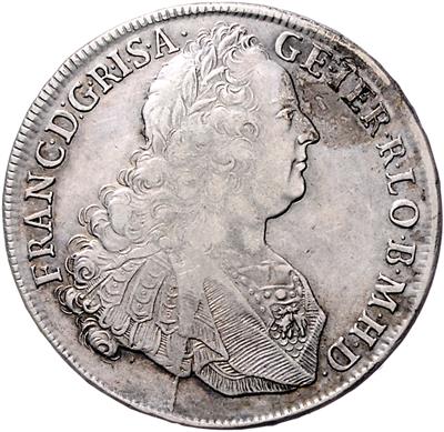 Franz I. Stefan - Monete, medaglie e cartamoneta