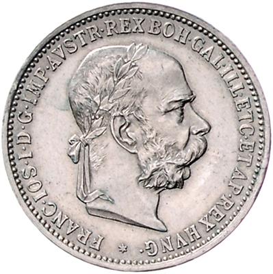 Franz Josef I. - Münzen, Medaillen und Papiergeld