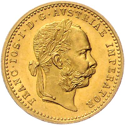 Franz Josef I. GOLD - Coins, medals and paper money