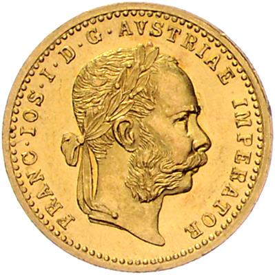 Franz Josef I. GOLD - Mince, medaile a papírové peníze