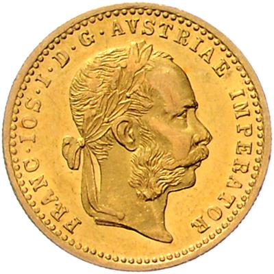 Franz Josef I. GOLD - Coins, medals and paper money