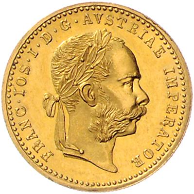 Franz Josef I. GOLD - Münzen, Medaillen und Papiergeld