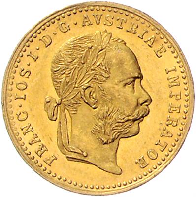 Franz Josef I. GOLD - Münzen, Medaillen und Papiergeld