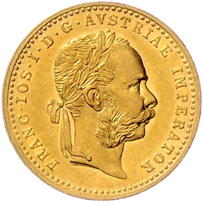 Franz Josef I. GOLD - Coins, medals and paper money