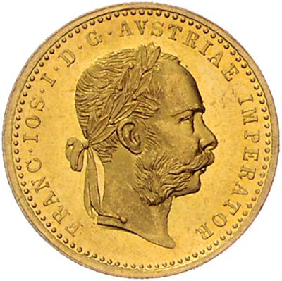 Franz Josef I. GOLD - Münzen, Medaillen und Papiergeld