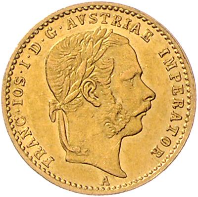 Franz Josef I. GOLD - Mince, medaile a papírové peníze