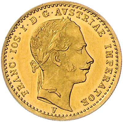 Franz Josef I. GOLD - Münzen, Medaillen und Papiergeld