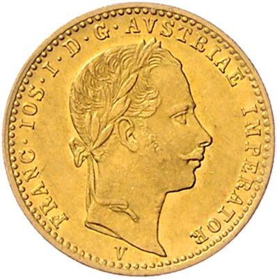 Franz Josef I. GOLD - Mince, medaile a papírové peníze