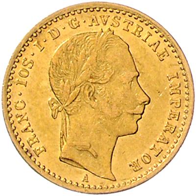 Franz Josef I. GOLD - Münzen, Medaillen und Papiergeld