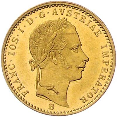 Franz Josef I. GOLD - Mince, medaile a papírové peníze