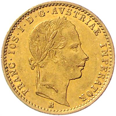 Franz Josef I. GOLD - Münzen, Medaillen und Papiergeld