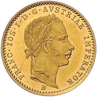 Franz Josef I. GOLD - Mince, medaile a papírové peníze