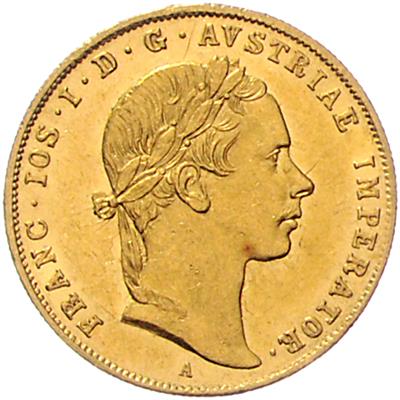 Franz Josef I. GOLD - Münzen, Medaillen und Papiergeld