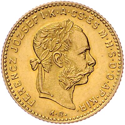 Franz Josef I. GOLD - Münzen, Medaillen und Papiergeld