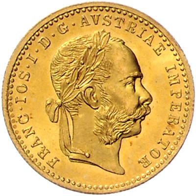 Franz Josef I. GOLD - Coins, medals and paper money