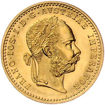 Franz Josef I. GOLD - Münzen, Medaillen und Papiergeld