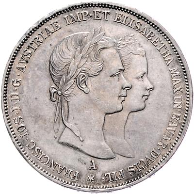 Franz Josef I. und Elisabeth - Münzen, Medaillen und Papiergeld