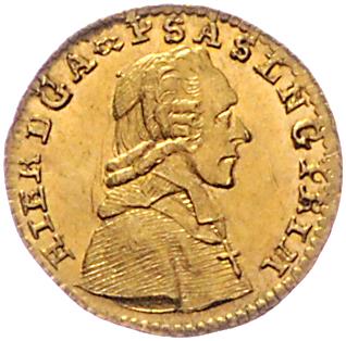Hieronymus v. Colloredo, GOLD - Münzen, Medaillen und Papiergeld