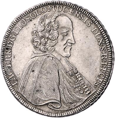 Jakob Ernst v. Liechtenstein - Münzen, Medaillen und Papiergeld