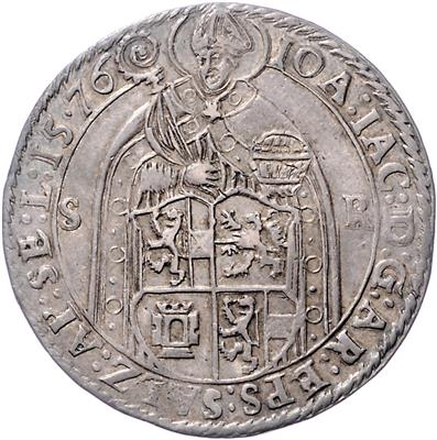 Johann Jakob Khuen v. Belasi - Coins, medals and paper money