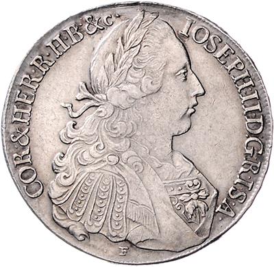 Josef II., als Mitregent - Coins, medals and paper money