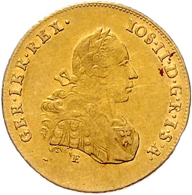 Josef II. als Mitregent, GOLD - Monete, medaglie e cartamoneta