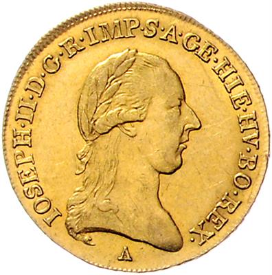 Josef II. GOLD - Coins, medals and paper money