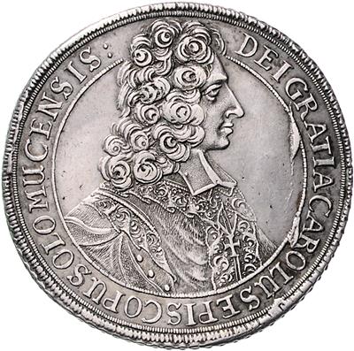 Karl III. v. Lothringen - Münzen, Medaillen und Papiergeld