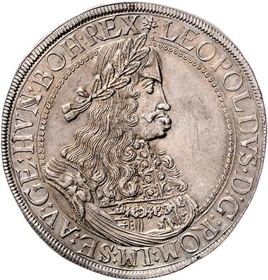 Leopold I. - Coins, medals and paper money