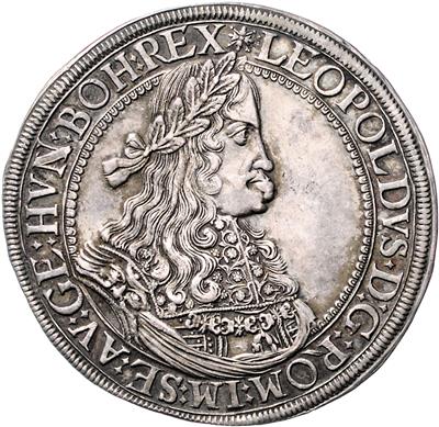 Leopold I. - Coins, medals and paper money